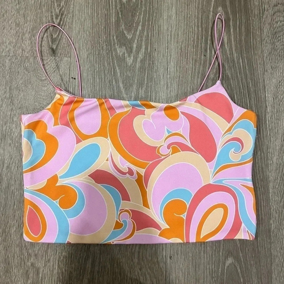 Cotton On Pink Retro Tank Top - Picture 4 of 6